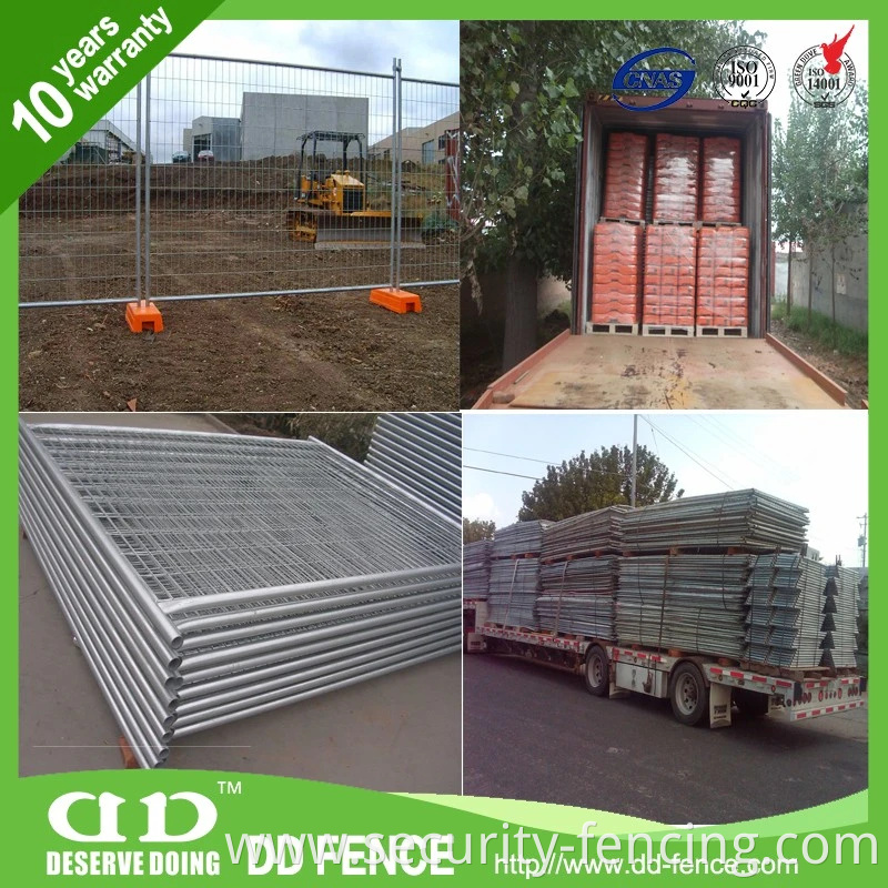 Galvanized Temporary Fence